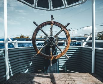 A ship to steer